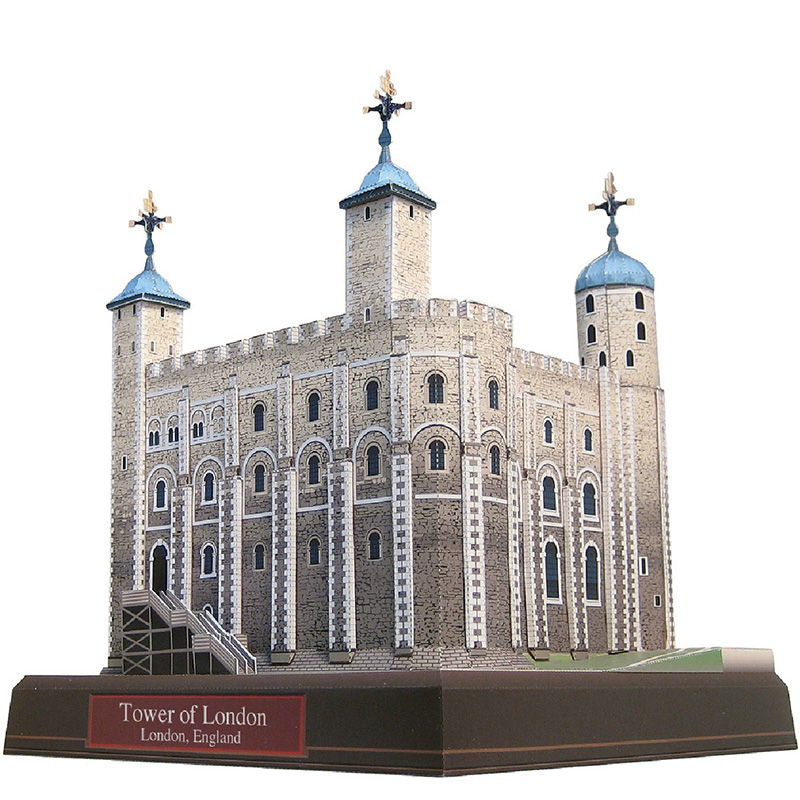 Art Craft Center - United Kingdom Tower of London 3D