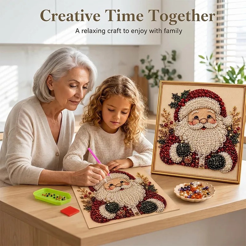 Art Craft Party - Christmas Pearl Diamond Painting Art Set