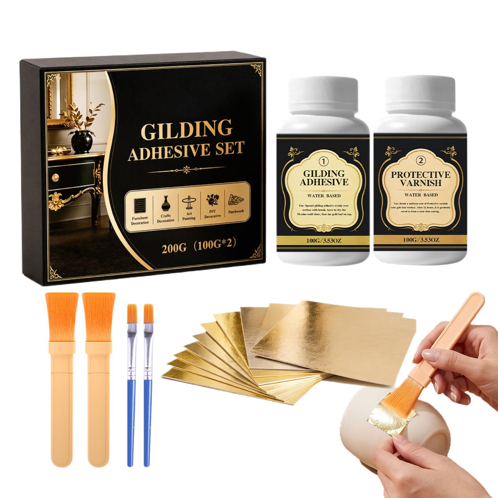 The Art And Craft Of Jewelry - NEW Gilding Adhesive Water-Based Long-Lasting DIY