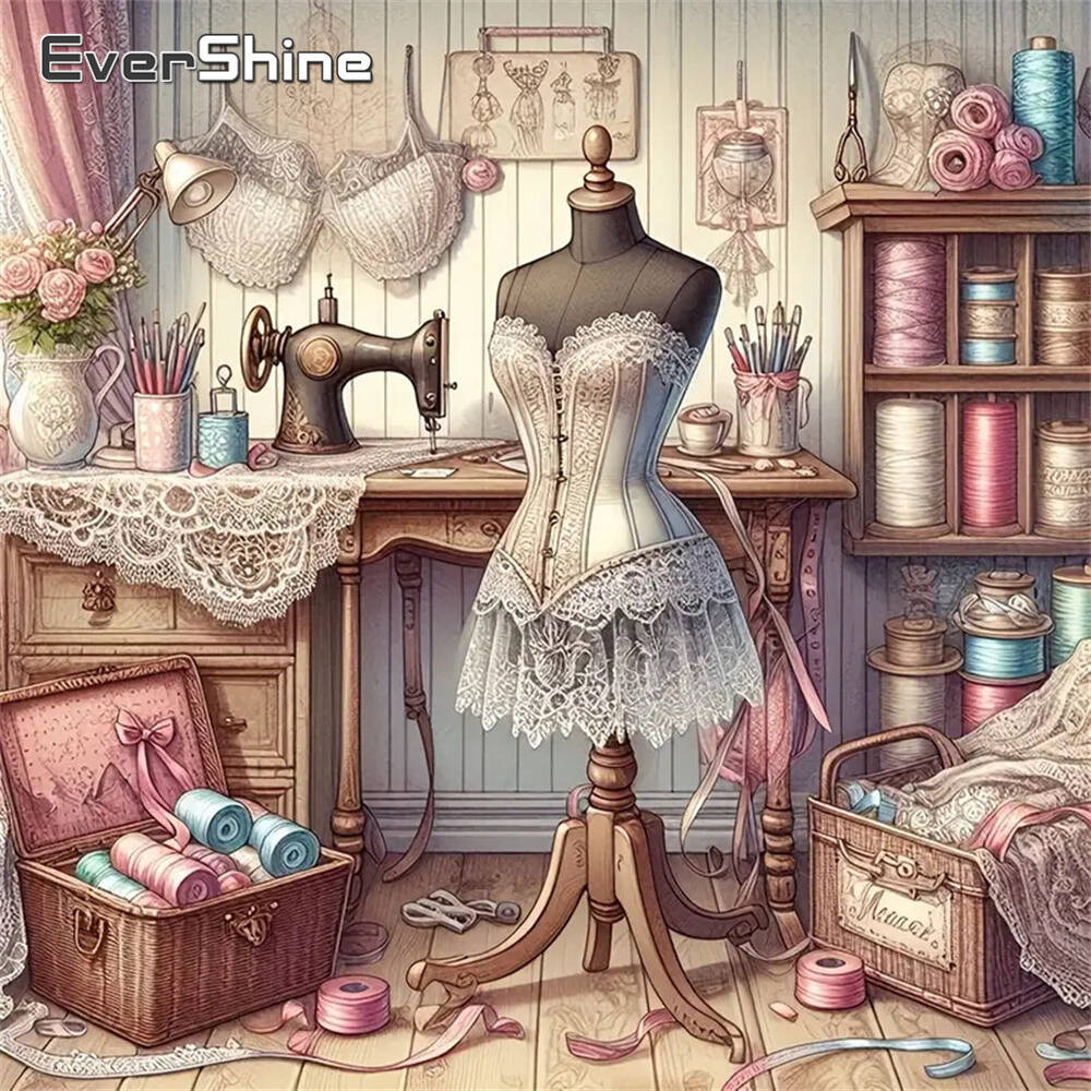 Art Craft Bag - Evershine 5D Diamond Painting Sewing Machine