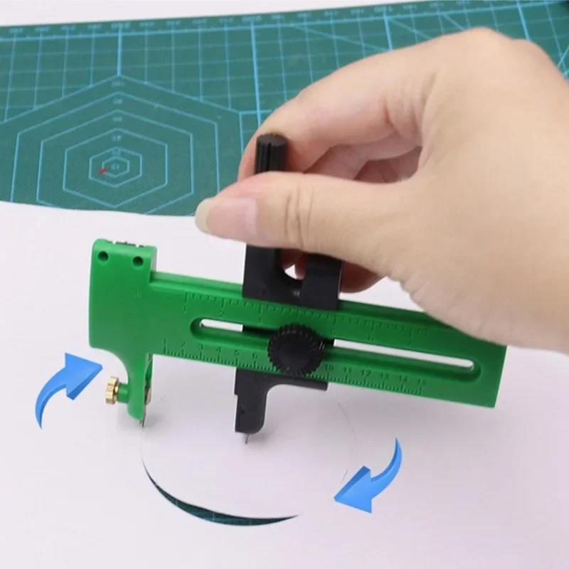 Art Craft Paper - Adjustable Handheld Circular Art Cutter Multi