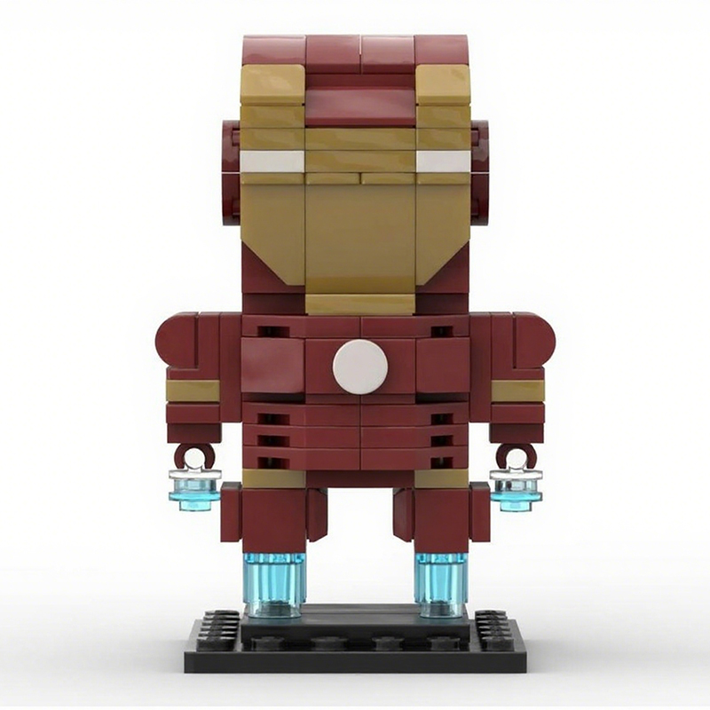 Art Craft Idea - 149pcs MOC Iron Mark 3 BrickHeadz