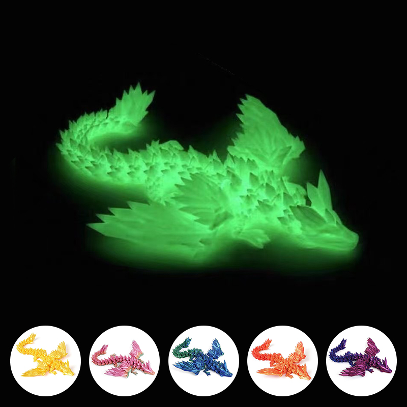 Dinosaur And Craft - 3D Printed Dinosaur Movable Echinosaurus Figurine
