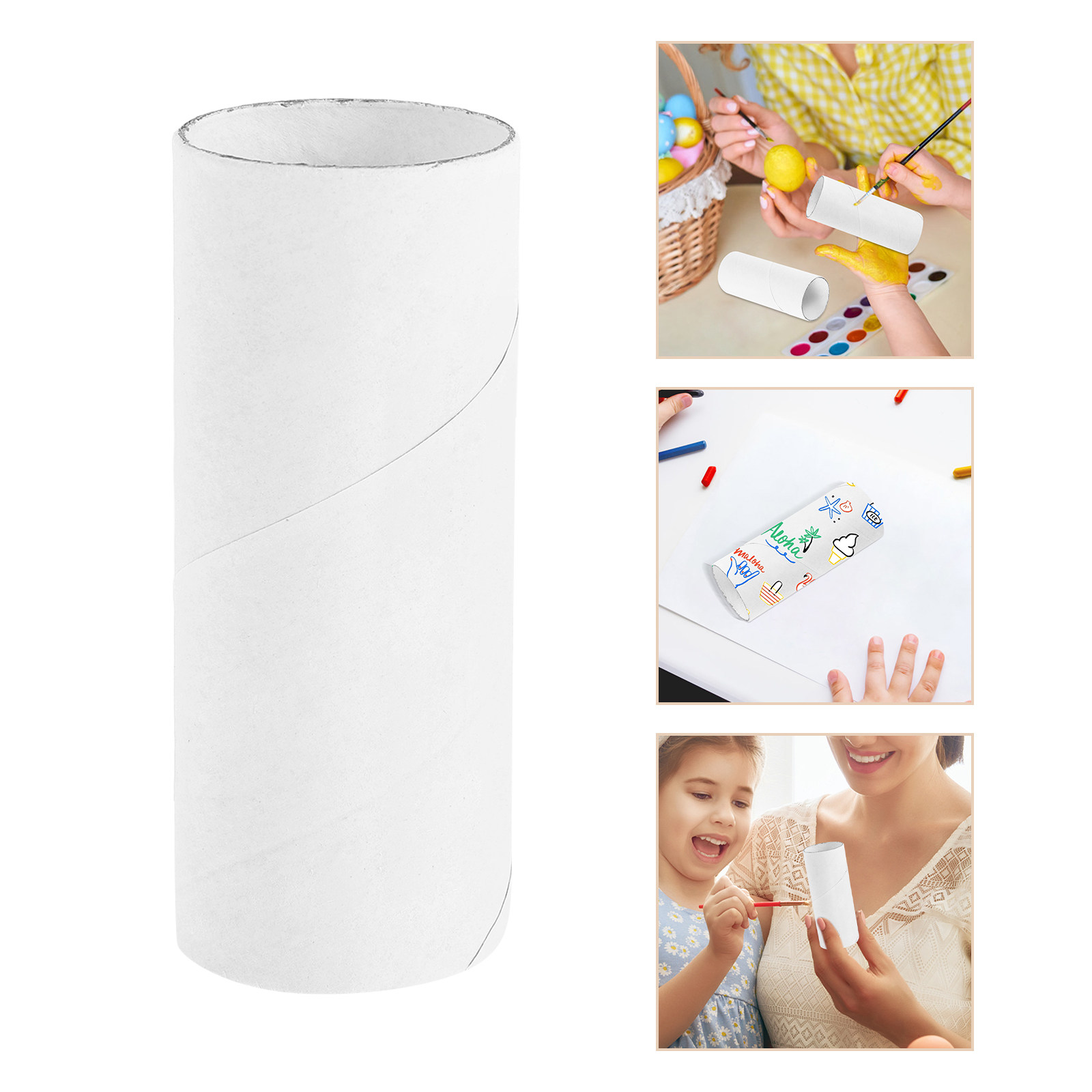 Art And Craft Recycle - 15Pcs Kraft Paper Tubes Craft Rolls