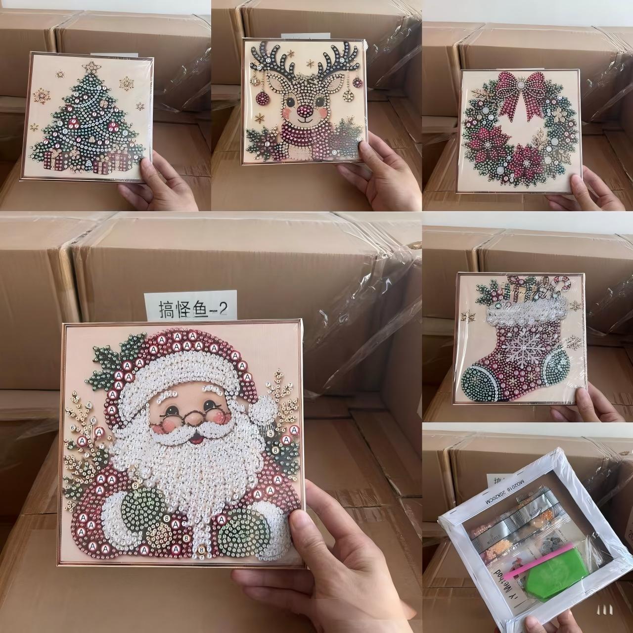 Art Craft Party - Christmas Pearl Diamond Painting Art Kit