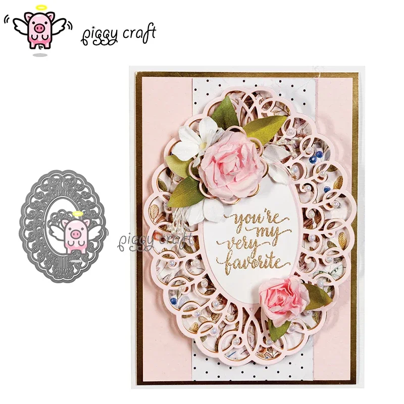 Art Craft Background - Piggy Craft metal cutting dies cut