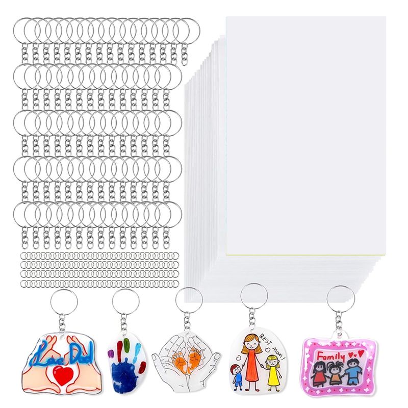 Art And Craft For Mother'S Day - LIKE WISH Shrink Plastic Art Sheets,