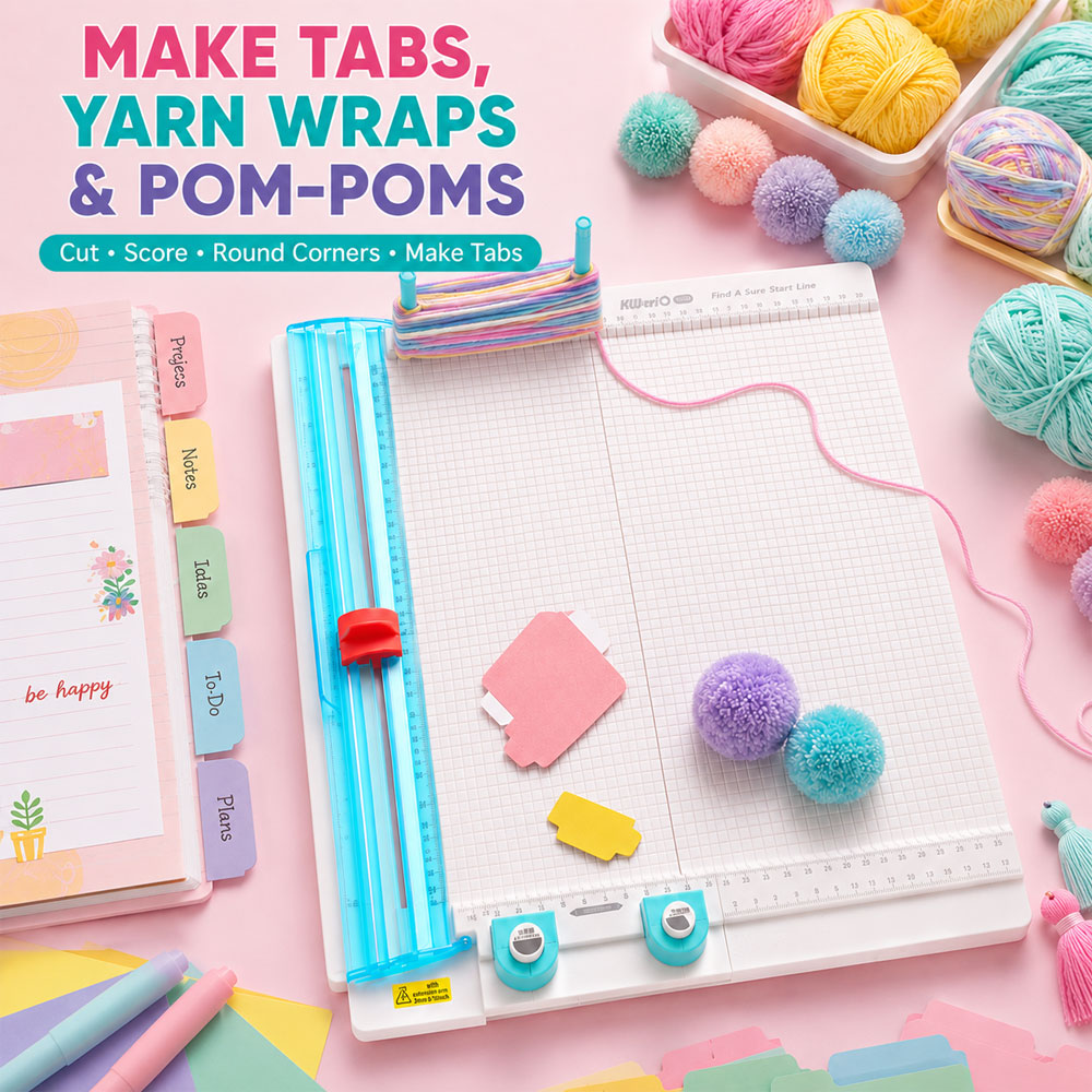 Art Craft Paper - 7-in-1 Paper Trimmer & Scoring Board,