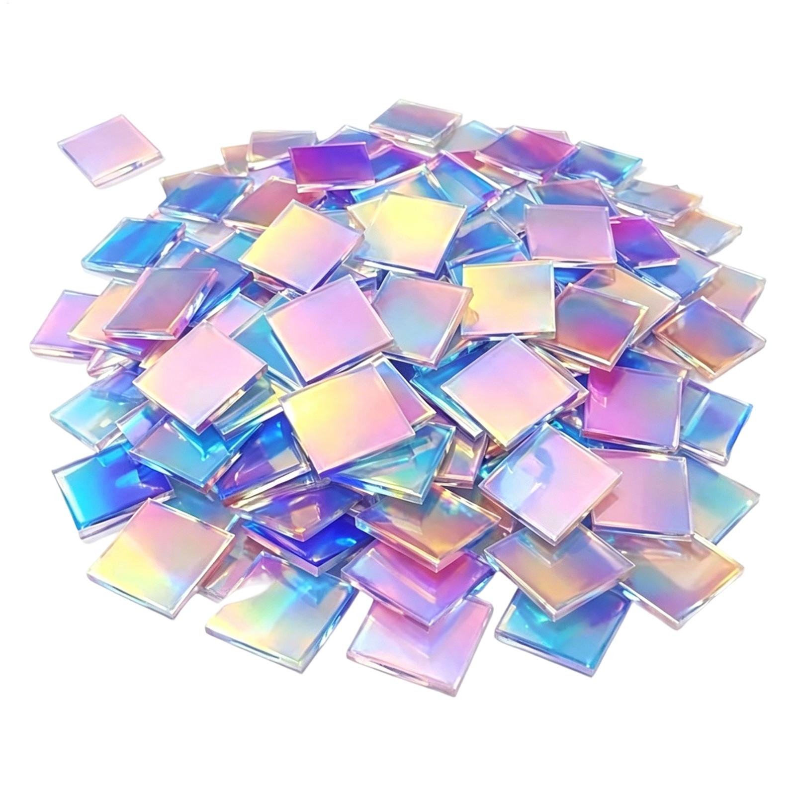 The Art And Craft Of Jewelry - Mini Acrylic Sheets 100 Pieces Rainbow
