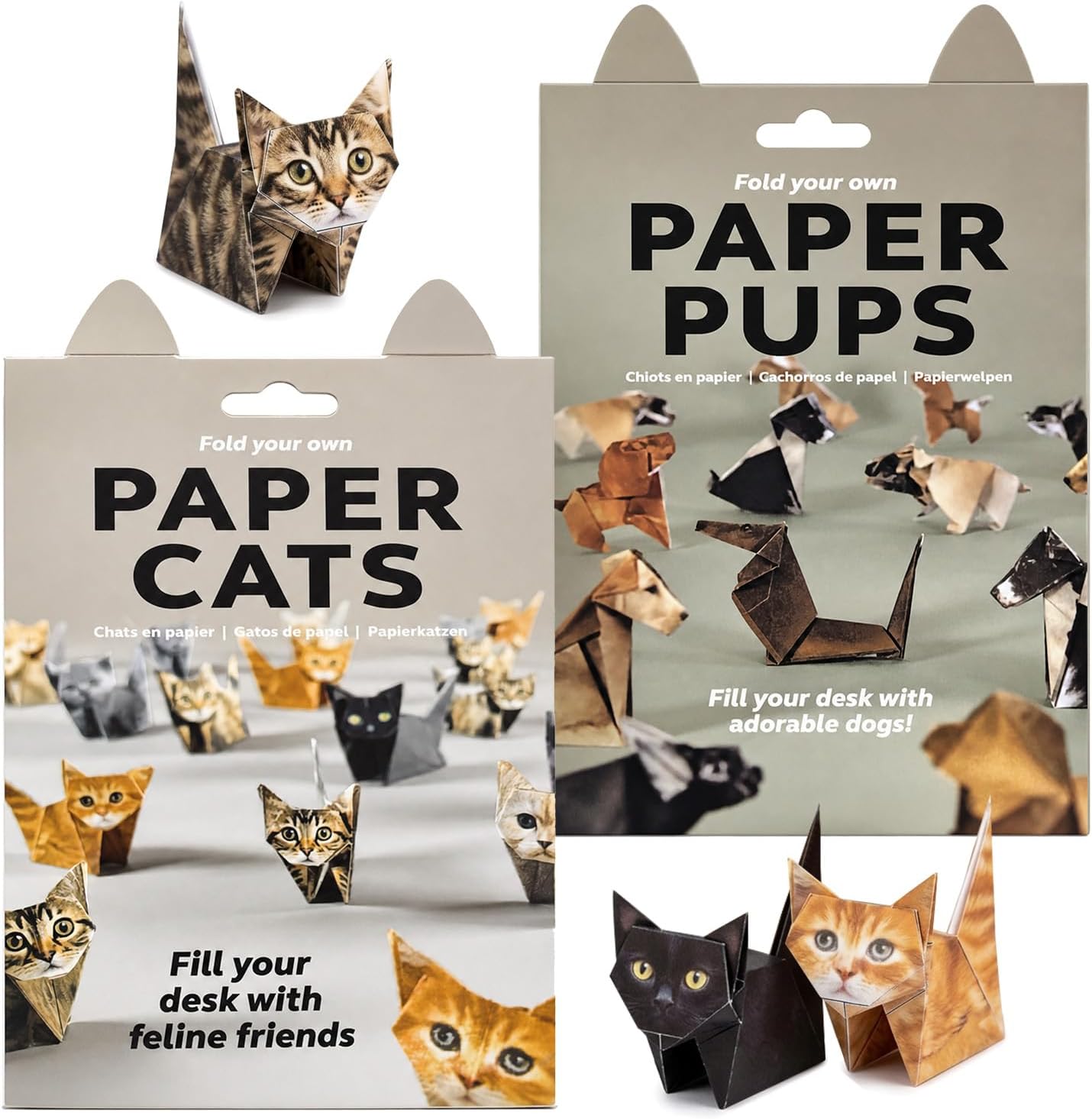 Dinosaur And Craft - 50Pcs 3D Origami Paper Craft Kit