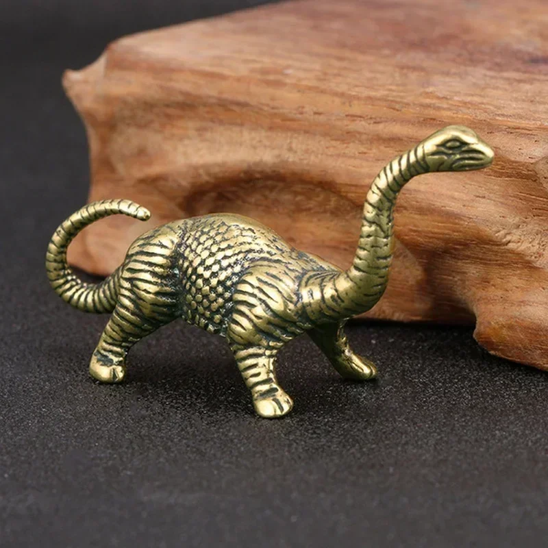 Dinosaur And Craft - Home Decoration Crafts Copper Solid Dinosaur