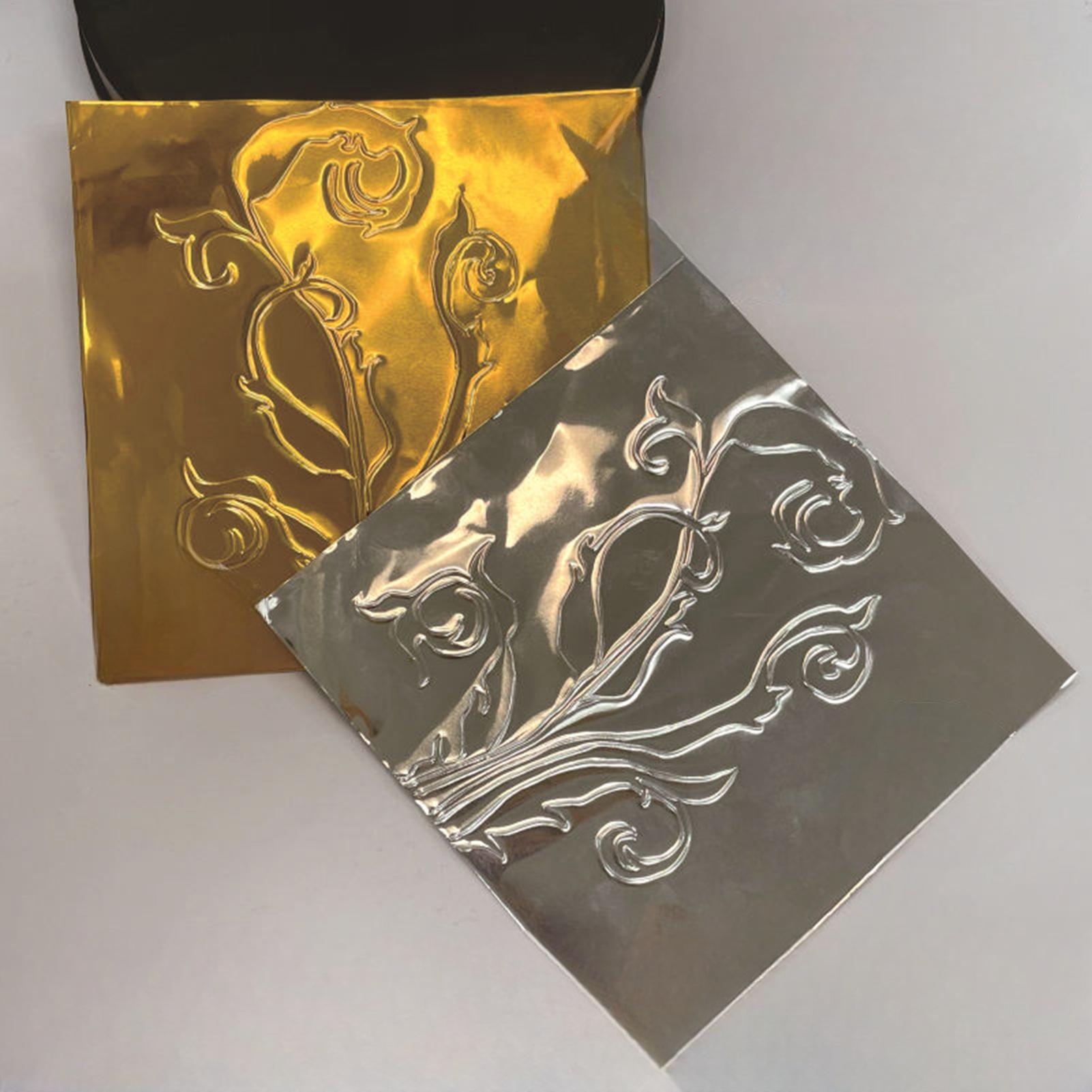 Art Craft Paper - Foil Paper For Crafts 100 Pieces
