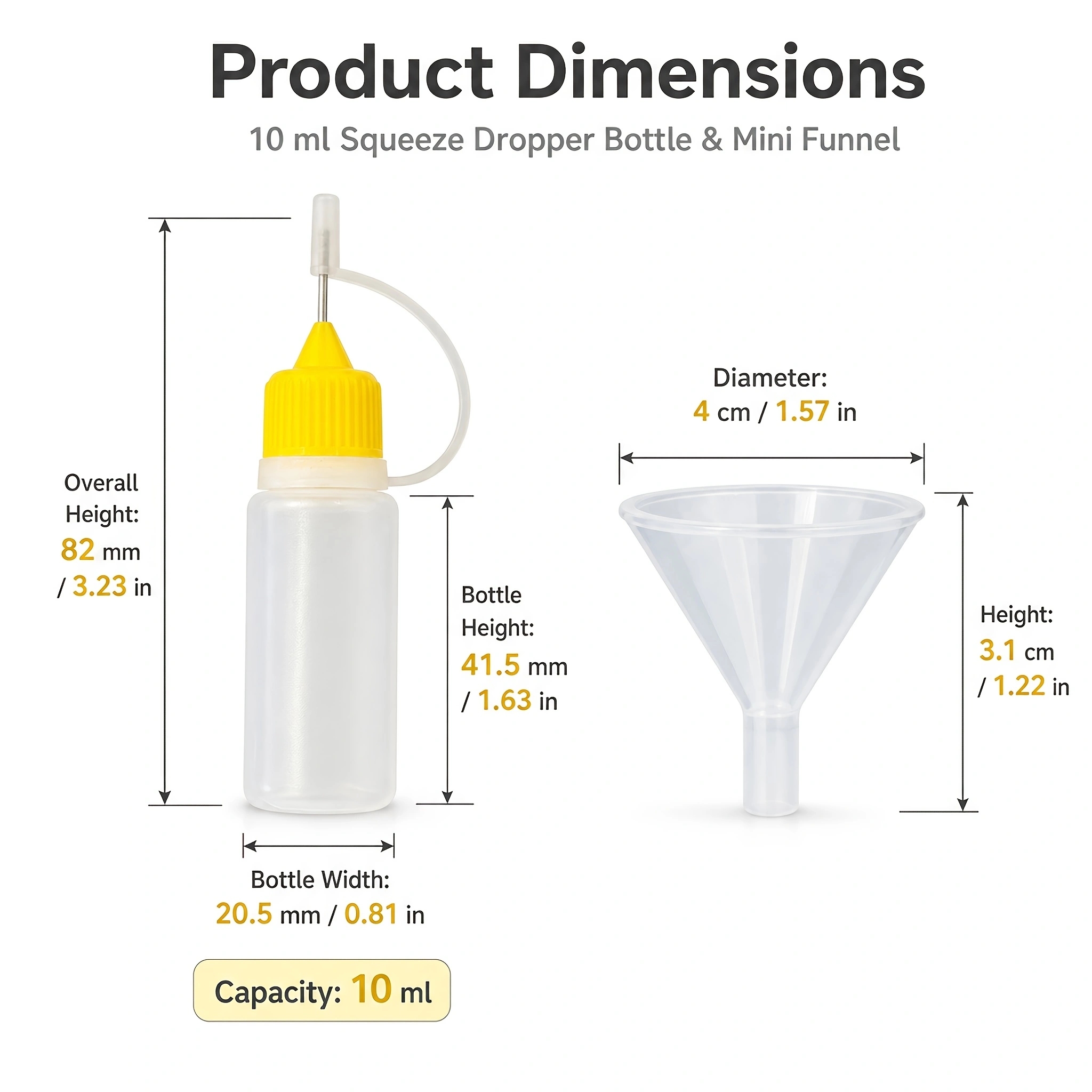 10ml Precision Fine Tip Plasti - Art And Craft Recycle ulasan dan harga