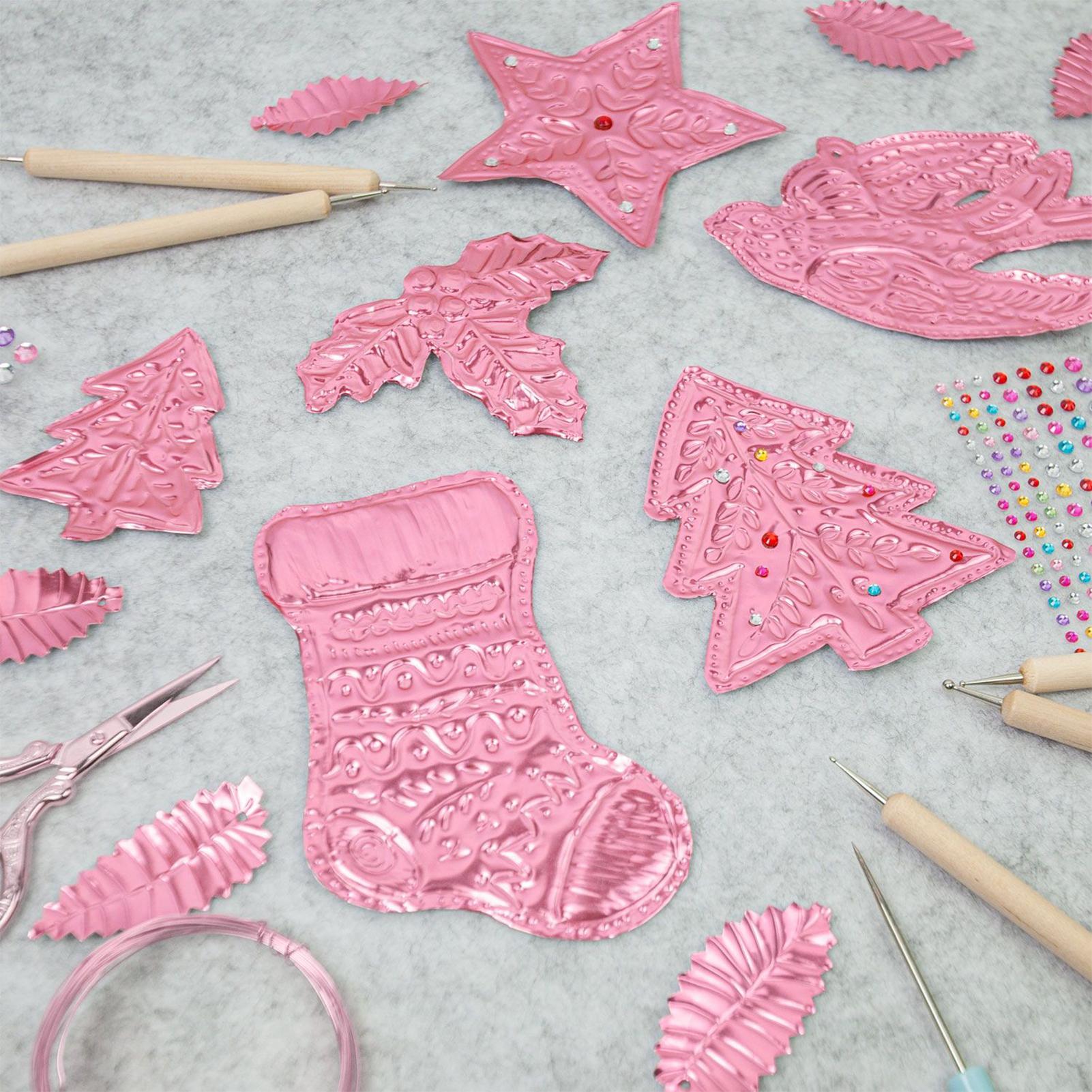 Embossing Foil 8 Pieces Alumin - Art Craft Paper ulasan dan harga