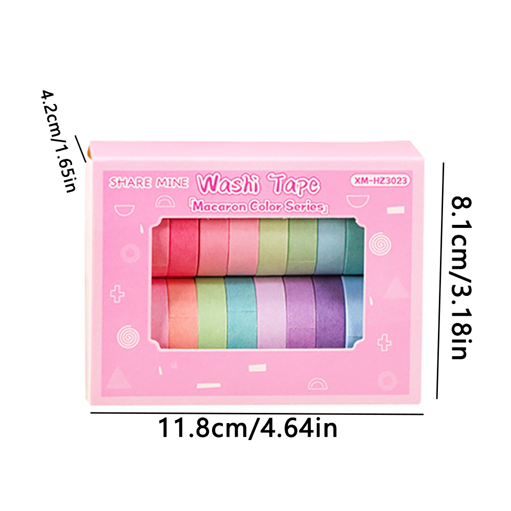 20 Roll Washi Tape Set Diamond - Craft Art Set ulasan dan harga