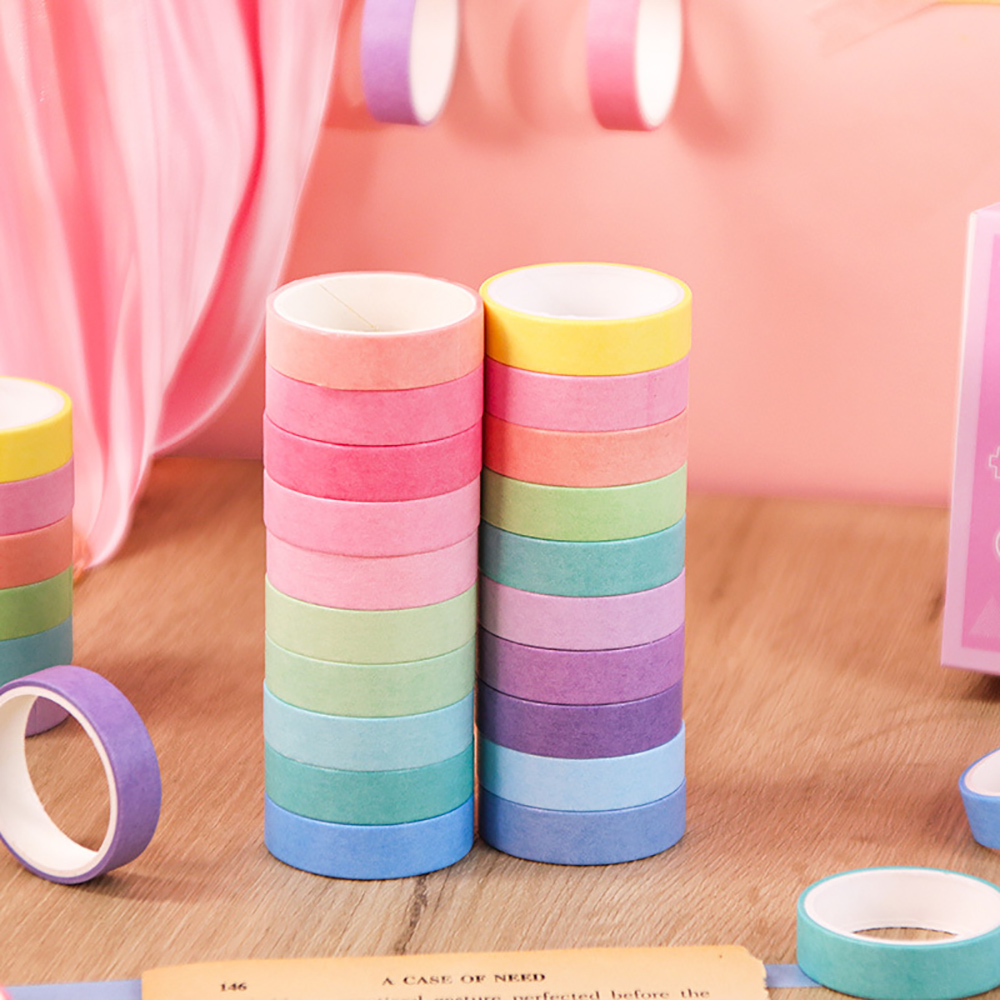 20 Roll Washi Tape Set Diamond - Craft Art Set ulasan dan harga