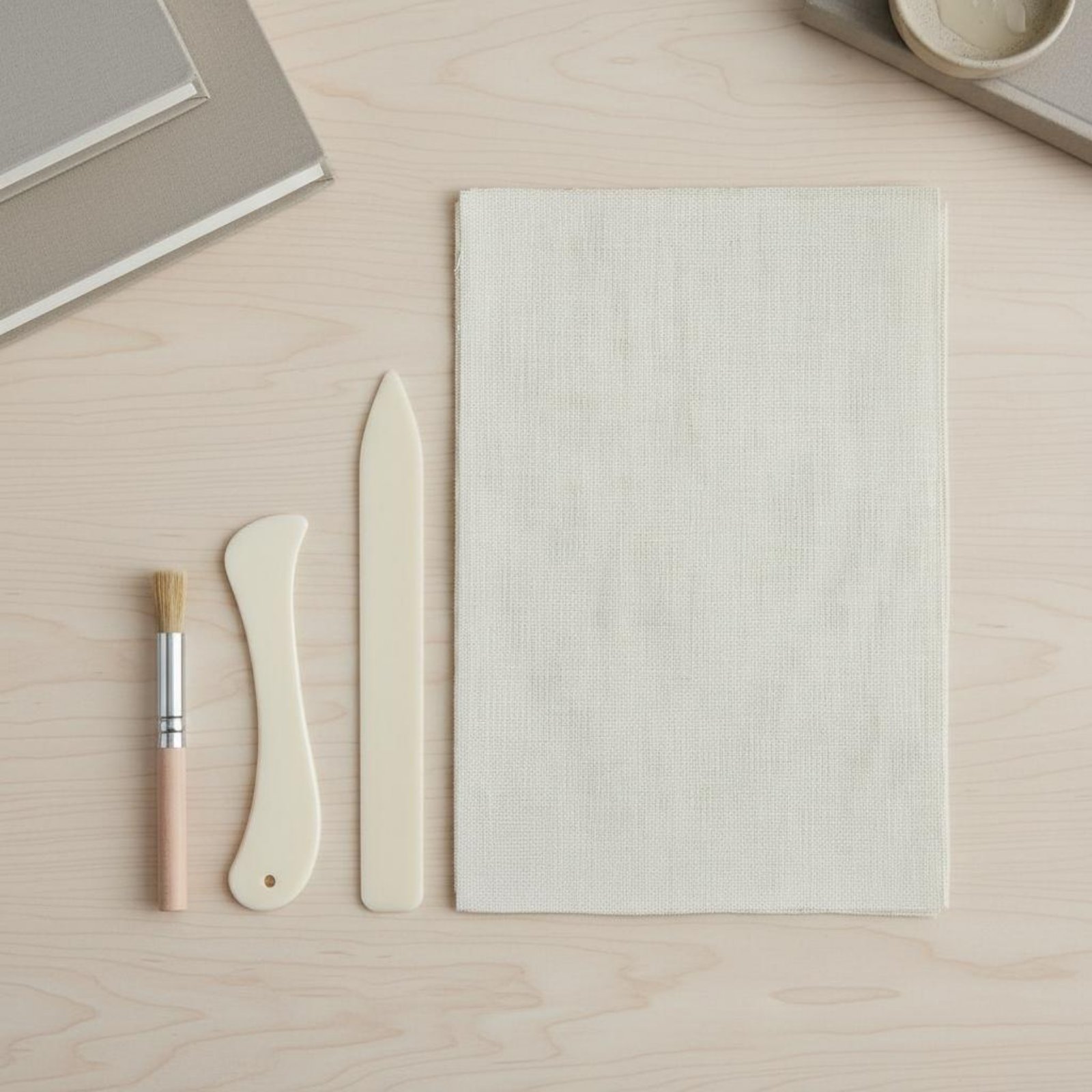 4 Pieces Bookbinding Cloth and - Bookbinding Supply Kit ulasan dan harga