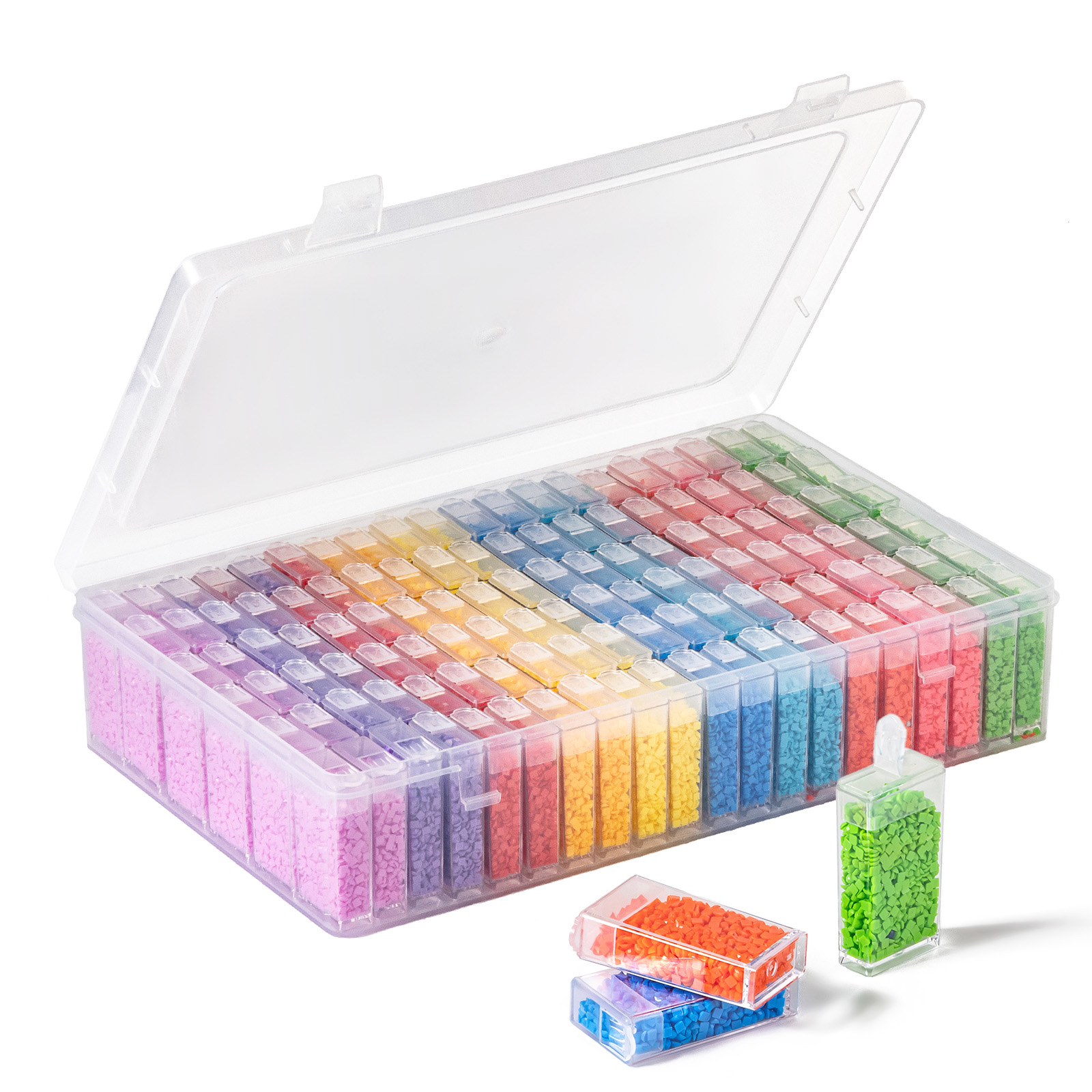 80/120 Jars diamond painting r - The Art And Craft Of Jewelry ulasan dan harga