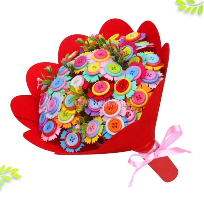 R6FD Diy Bridal Bouquet Materi - Art And Craft For Mother'S Day ulasan dan harga
