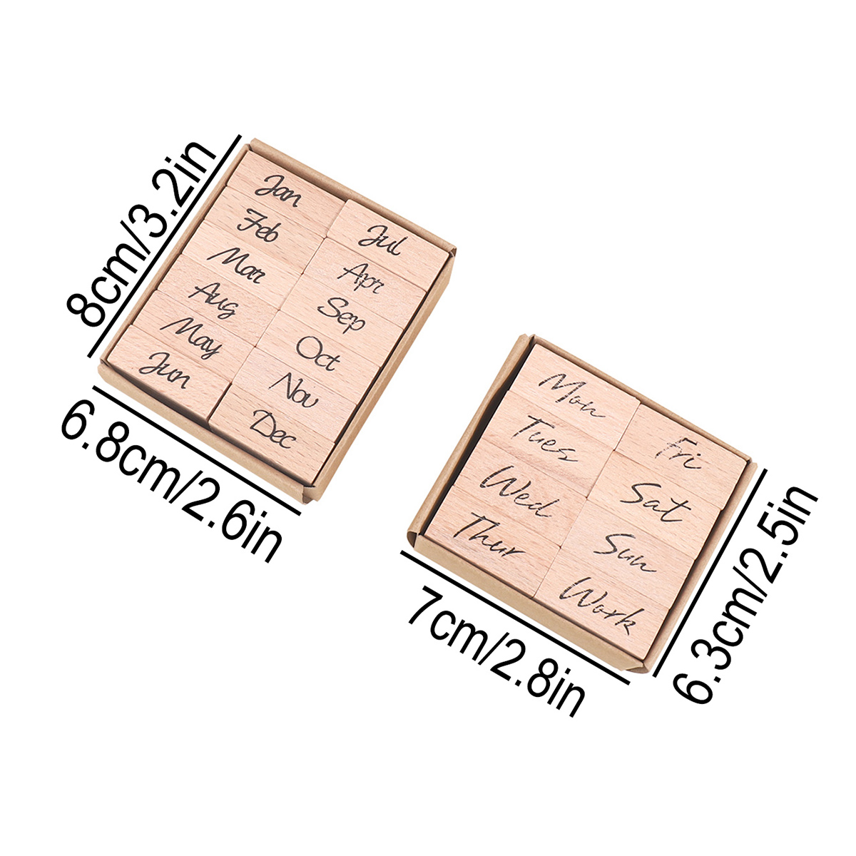 Wooden Rubber Stamp Set for Mo - Rubber Stamp Blank ulasan dan harga