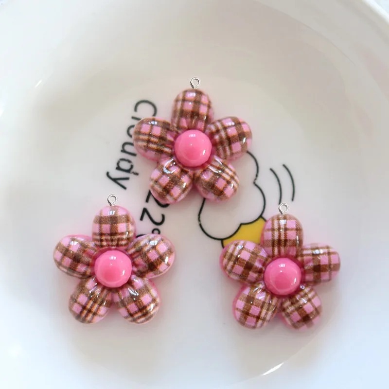 10Pcs Sweet Flower Planar Resi - The Art And Craft Of Jewelry ulasan dan harga