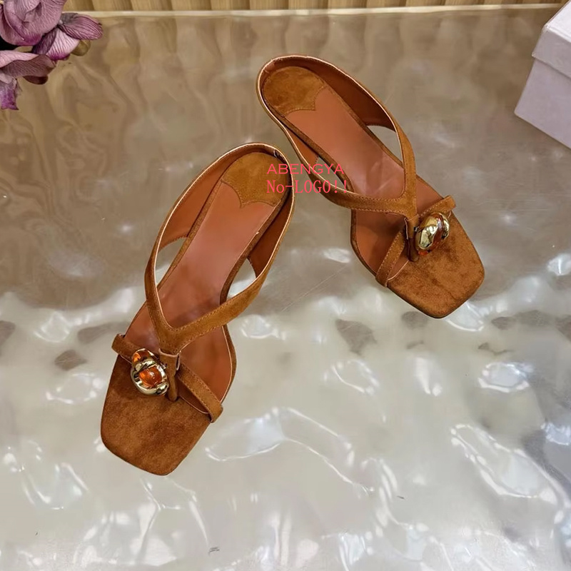 2026 Summer New Suede Slippers - Art Craft Party ulasan dan harga