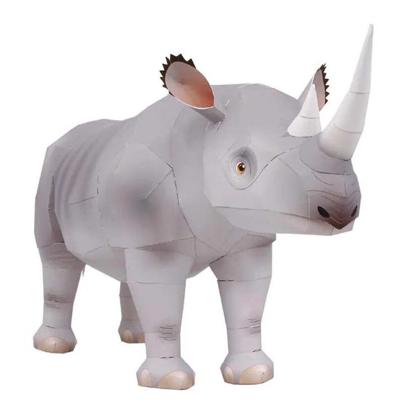Rhinoceros Hook-lipped Handmad - Art Craft Center ulasan dan harga