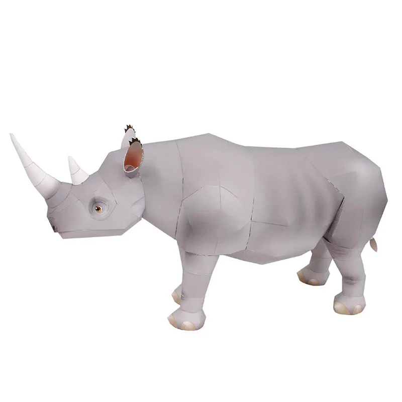 Rhinoceros Hook-lipped Handmad - Art Craft Center ulasan dan harga