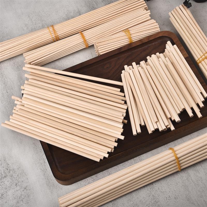 Round Wooden Stick For Crafts  - Art Craft Stick ulasan dan harga