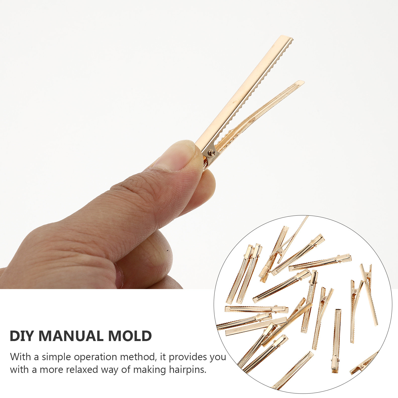 1Set Silicone Hair Clips Mold  - Art Craft Handmade ulasan dan harga