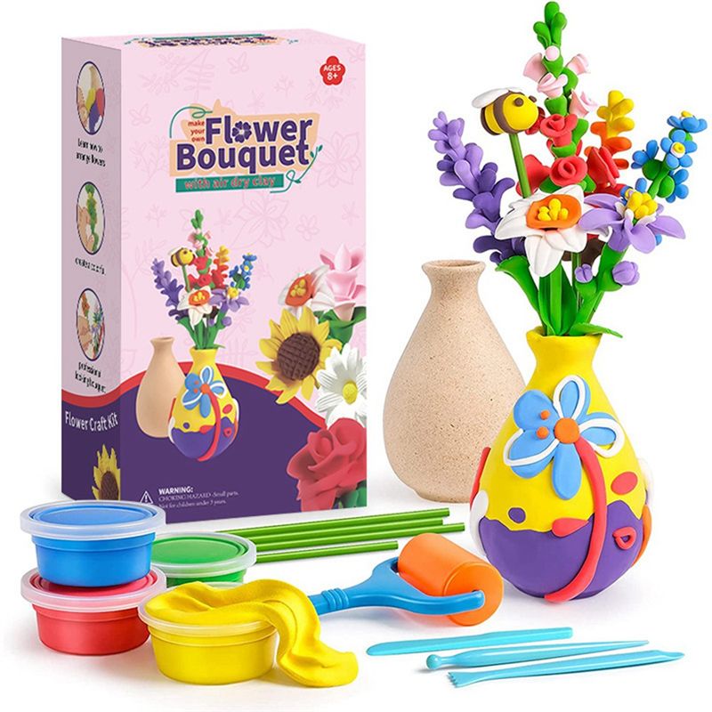 J1UL1N Flower Craft Kit For Ki - Art And Craft For Mother'S Day ulasan dan harga