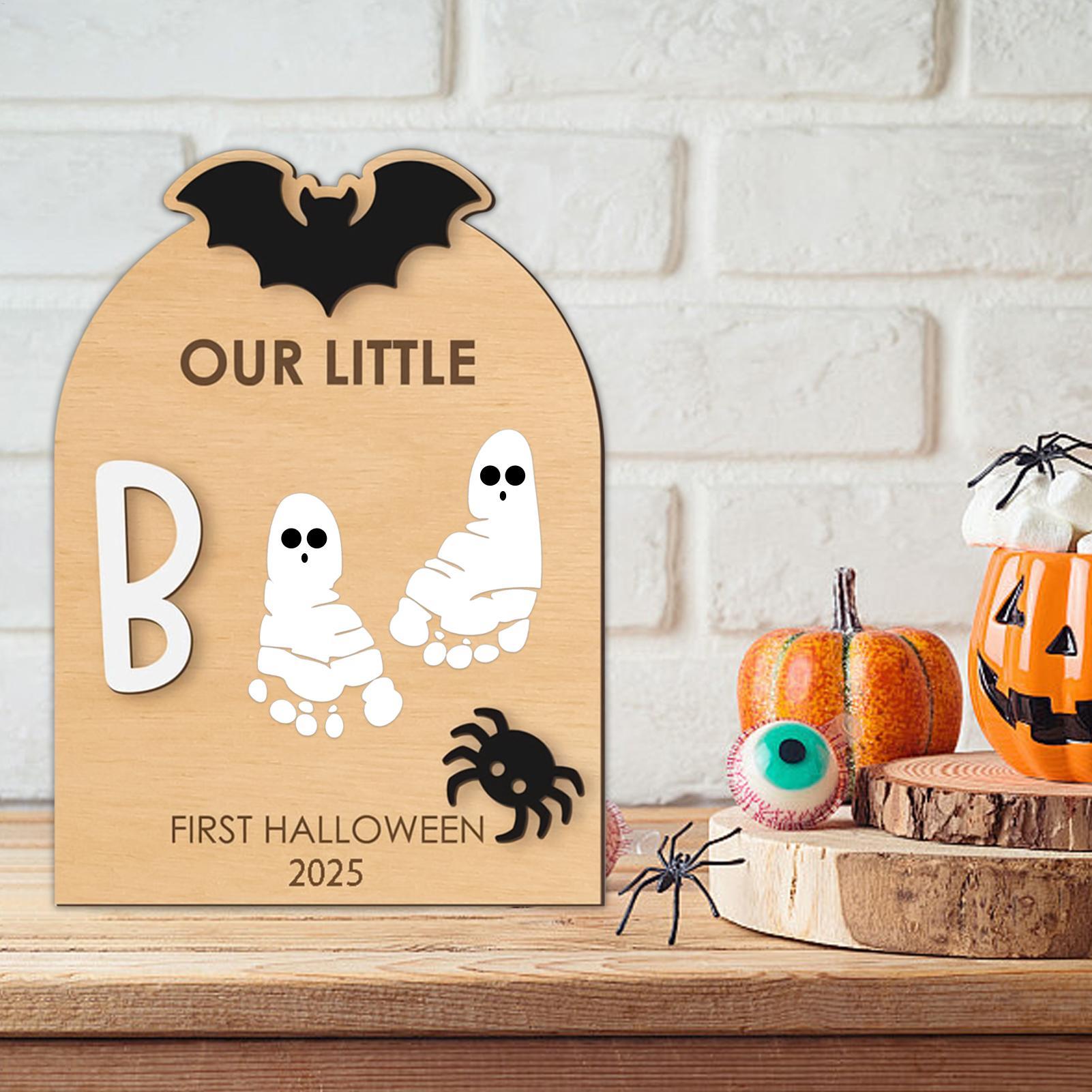 Foot Print Kit For Baby Hallow - Art Craft Halloween ulasan dan harga