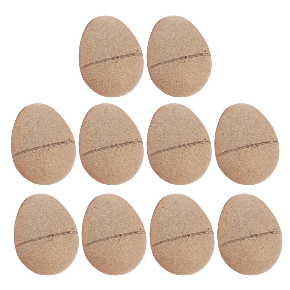 10Pcs Craft Paper Eggs DIY Bla - Art Craft Paper ulasan dan harga