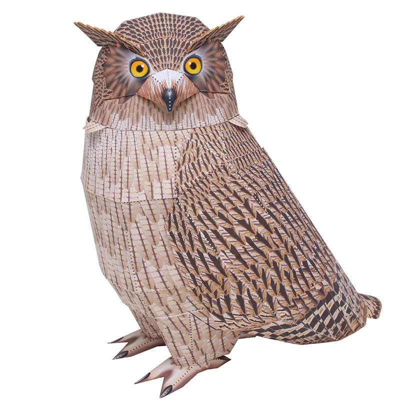Blakiston's Fish Owl Handmade  - Art Craft Center ulasan dan harga