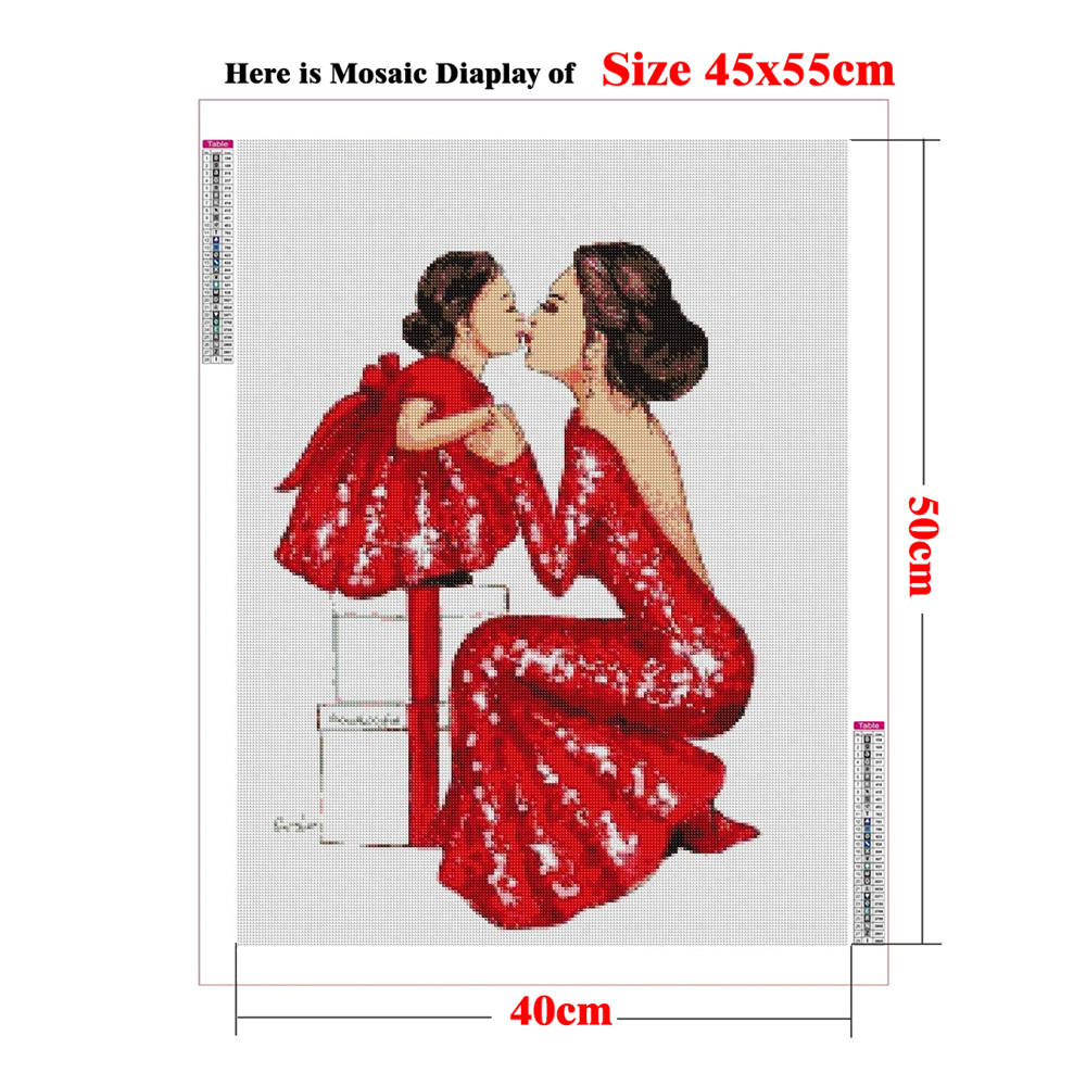 Mother Daughter Art Hobby 5D D - Art And Craft For Mother'S Day ulasan dan harga