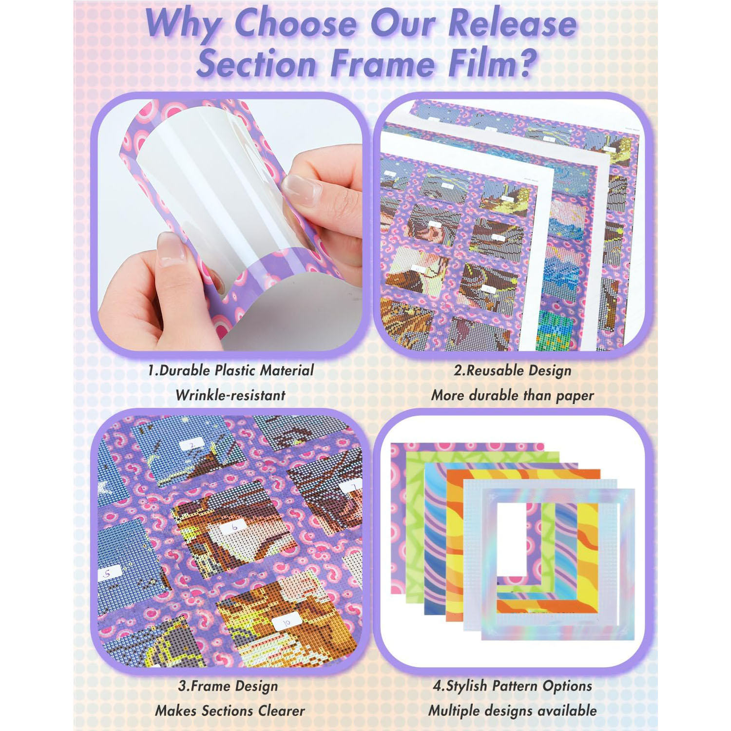 30PCS Diamond Painting Alignme - Craft Art Set ulasan dan harga