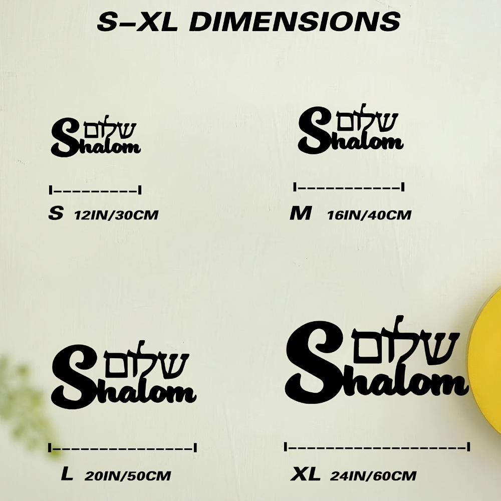 CIFBUY Metal Wall Art Shalom S - Art & Craft Of Problem Solving ulasan dan harga