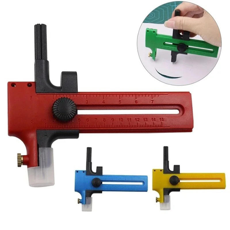 Adjustable Handheld Circular A - Art Craft Paper ulasan dan harga
