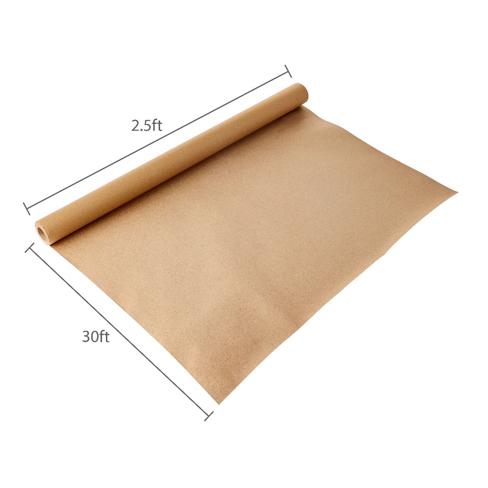 Kraft Brown Paper Roll for Pac - Art And Craft Recycle ulasan dan harga