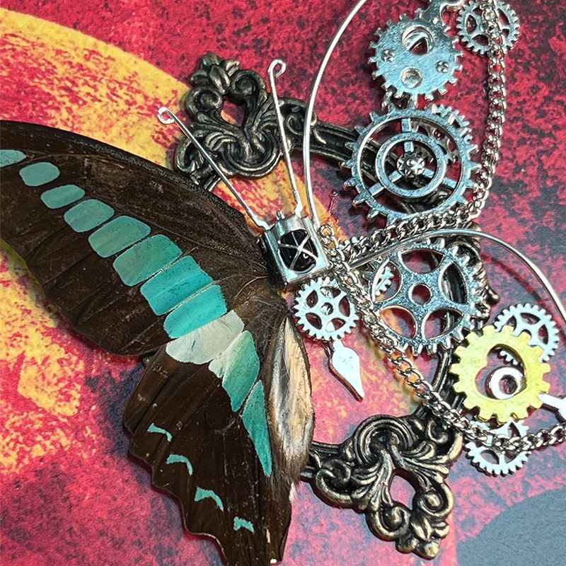 Steampunk Butterfly Frame DIY  - Art Craft Handmade ulasan dan harga