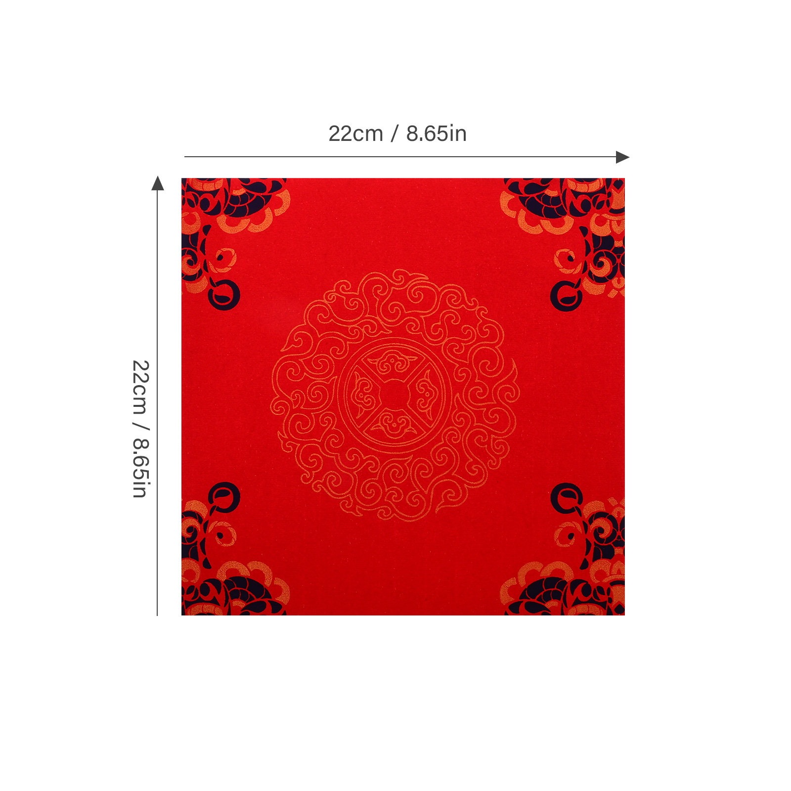 20 Sheets Red Craft Paper H Bl - Art Craft Paper ulasan dan harga