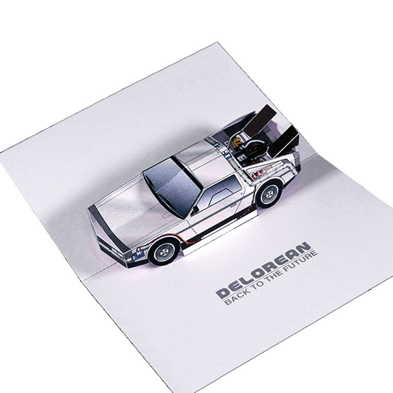 Back To The Future POP-UP Card - Art Craft Center ulasan dan harga