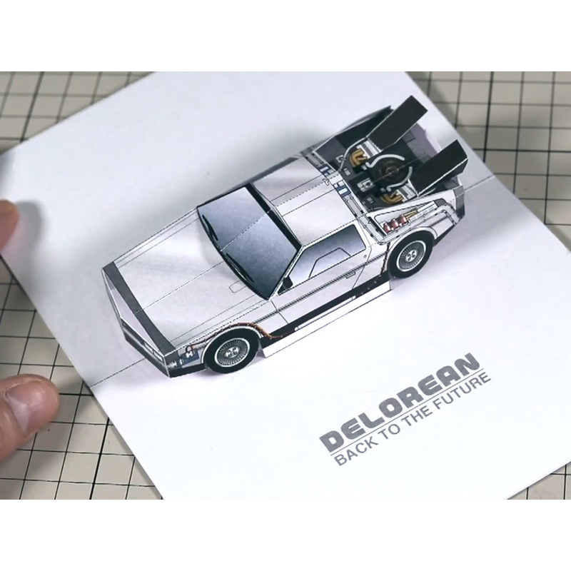 Back To The Future POP-UP Card - Art Craft Center ulasan dan harga