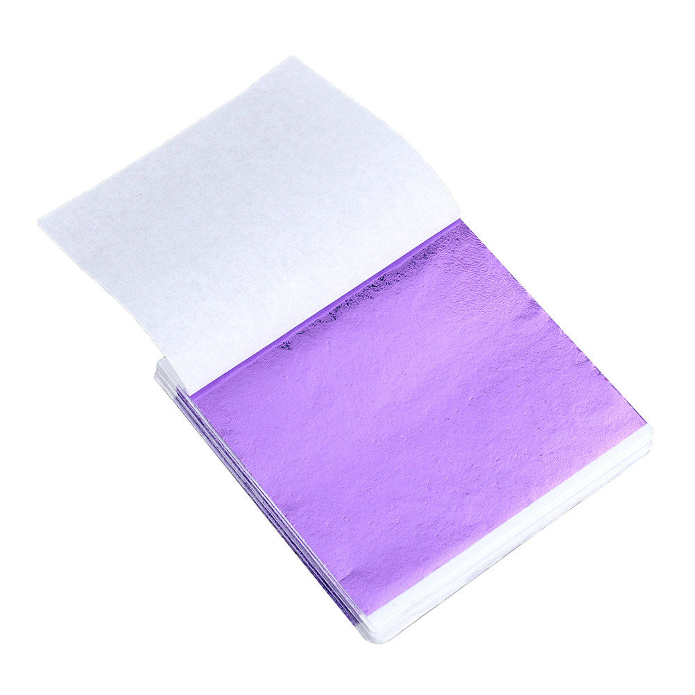 50Pcs 8x8.5cm Gold Leaf Sheets - Art Craft Paper ulasan dan harga