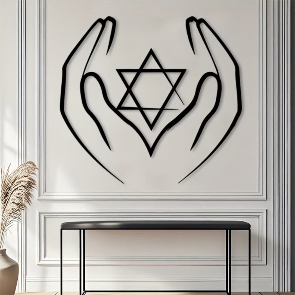 CIFBUY Metal Wall Art Abstract - Art Crafting ulasan dan harga