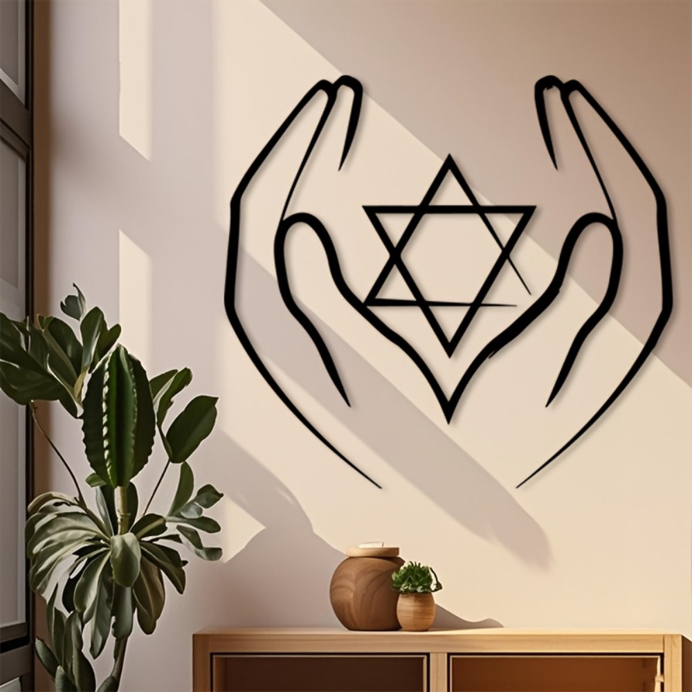 CIFBUY Metal Wall Art Abstract - Art Crafting ulasan dan harga