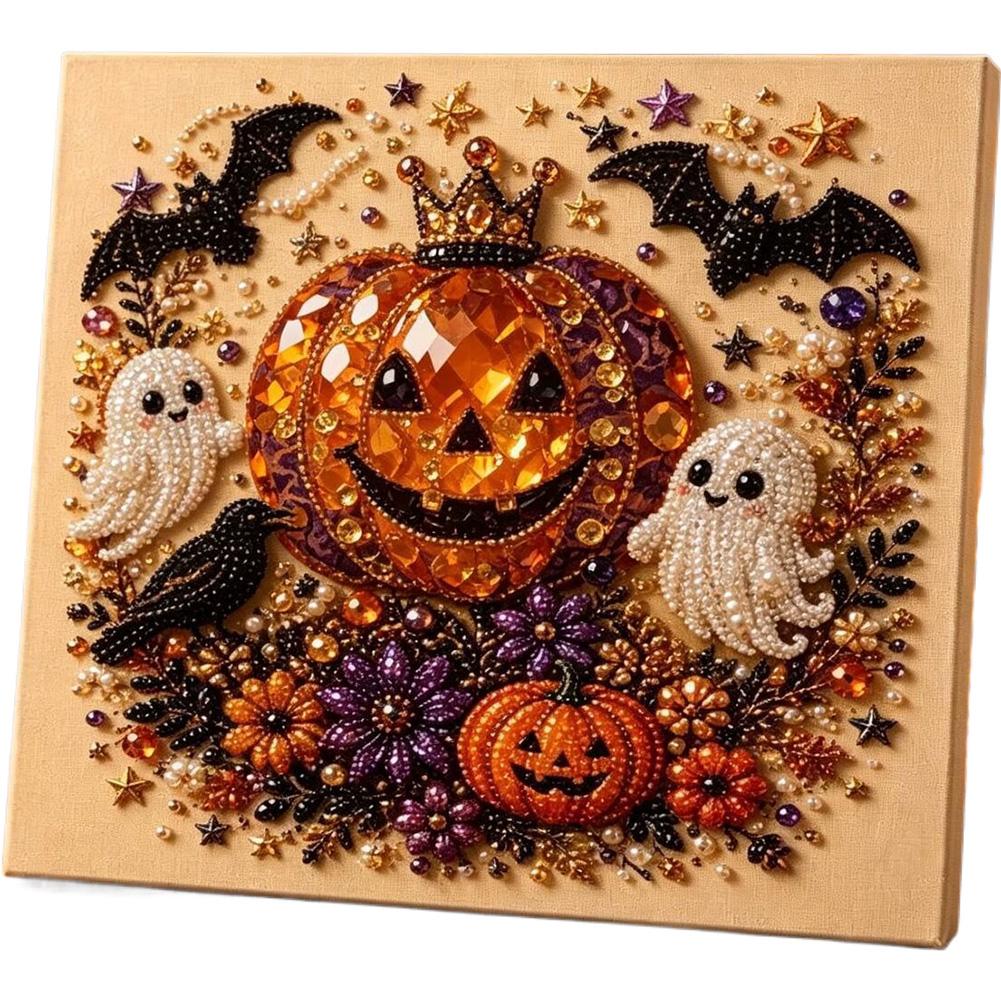 Halloween Ghost & Pumpkin 3D P - Art Craft Halloween ulasan dan harga