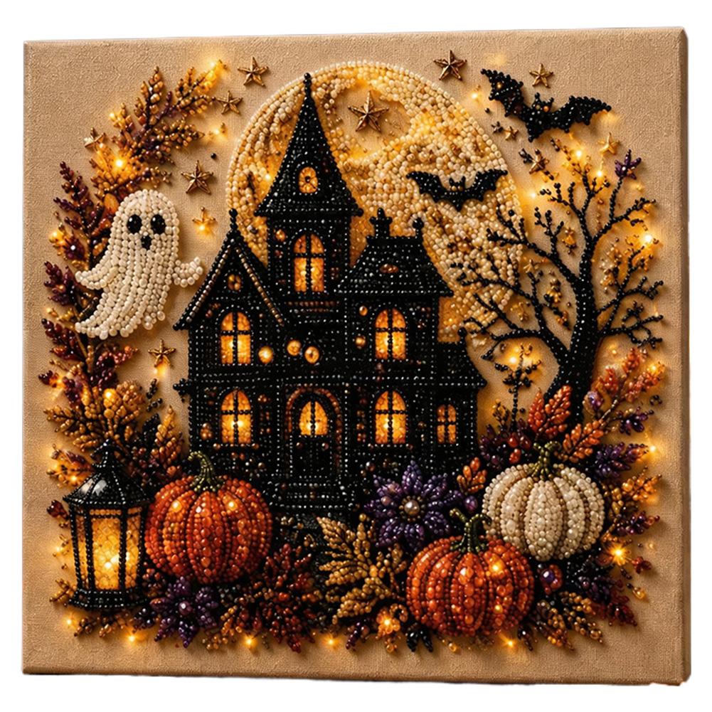 Halloween Ghost & Pumpkin 3D P - Art Craft Halloween ulasan dan harga