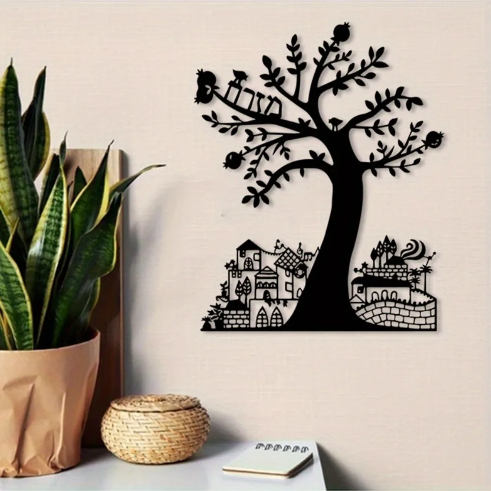 CIFBUY Metal Wall Art Pomegran - Art Crafting ulasan dan harga