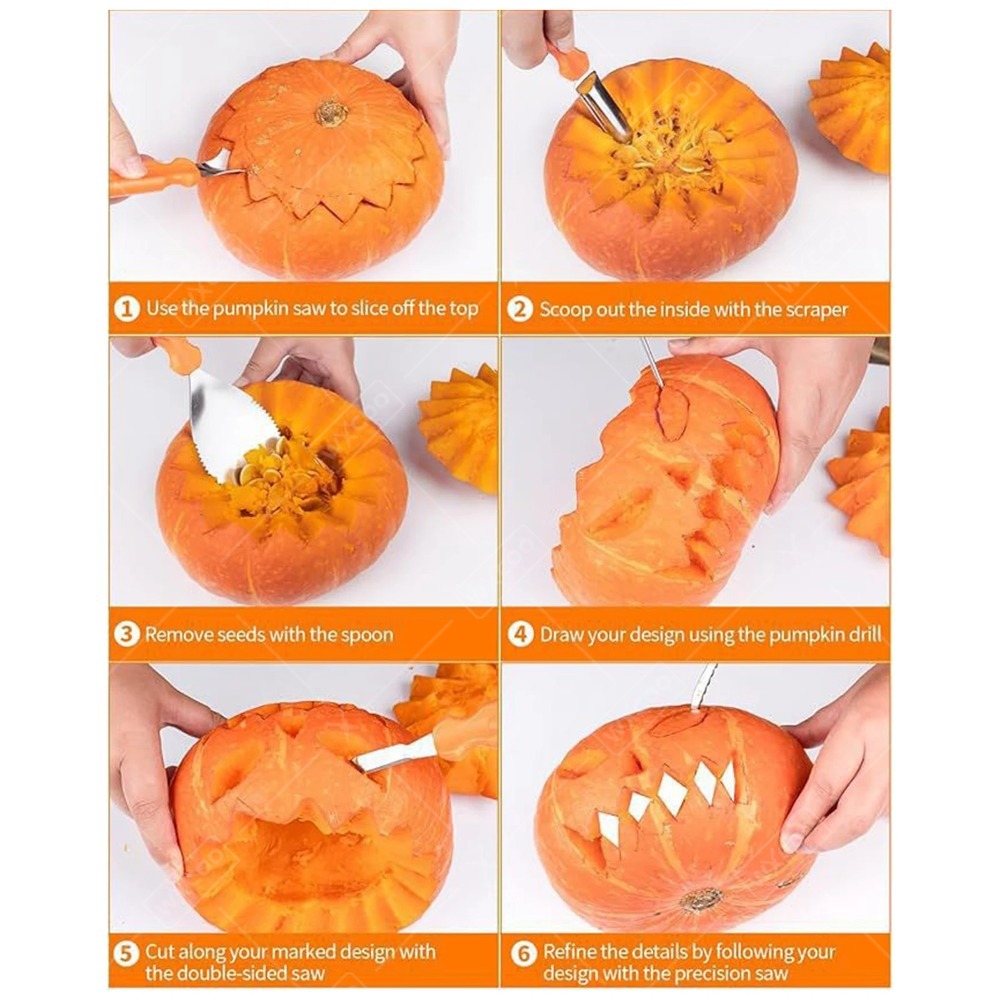 Halloween  Pumpkin  Carving  C - Art Craft Halloween ulasan dan harga